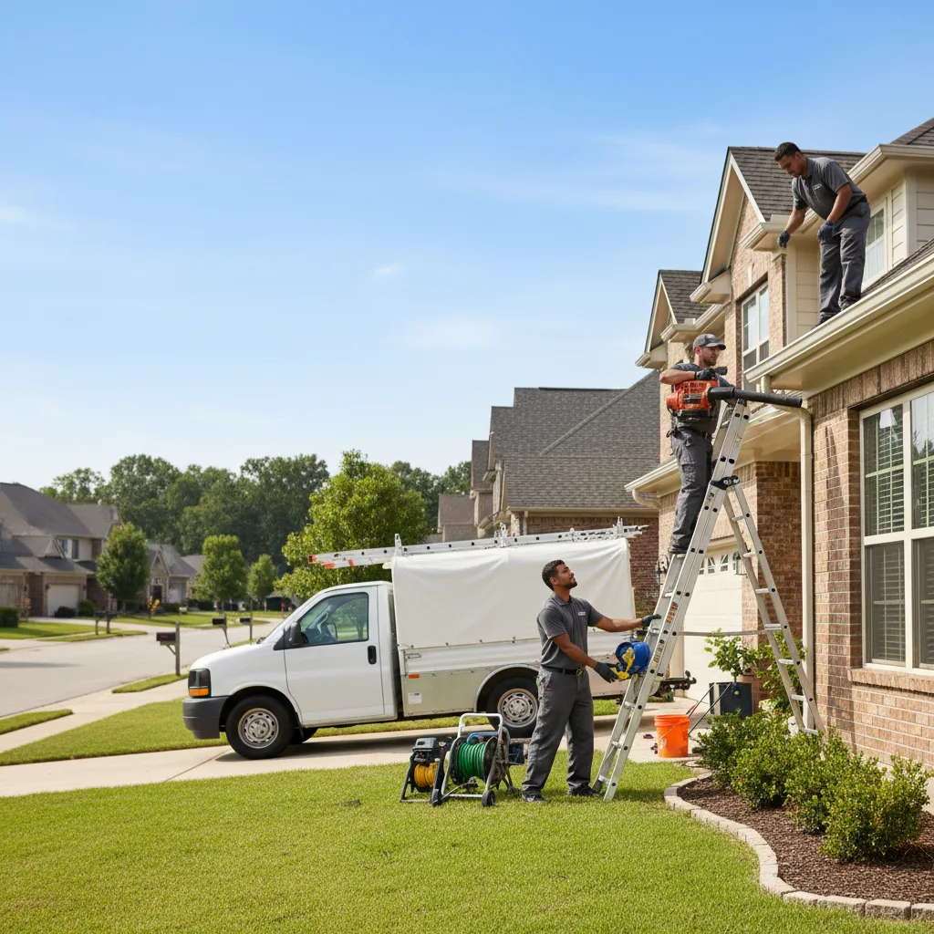 Home Gutter Service in Treece, KS near me
